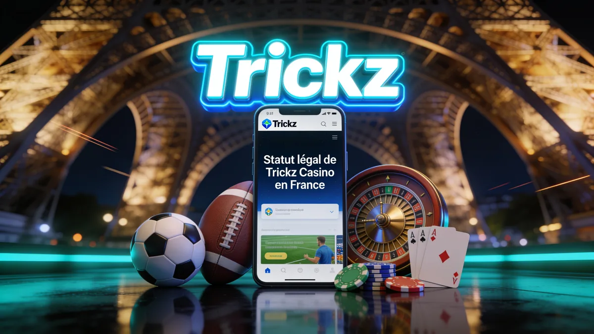 Statut légal de Trickz Casino en France — trickz casino en France